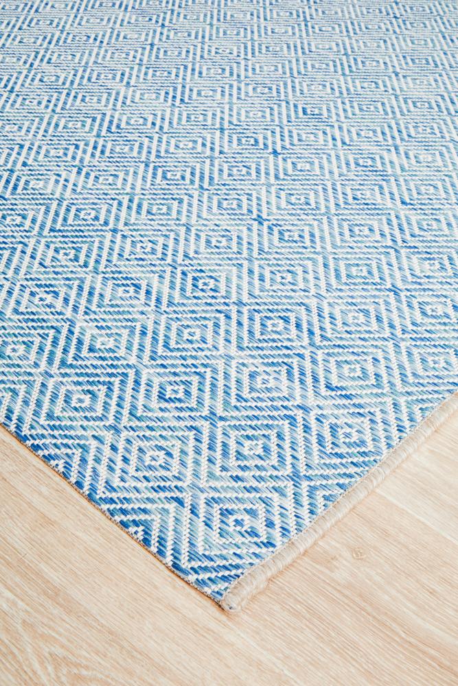 Terrace Blue Outdoor Rug