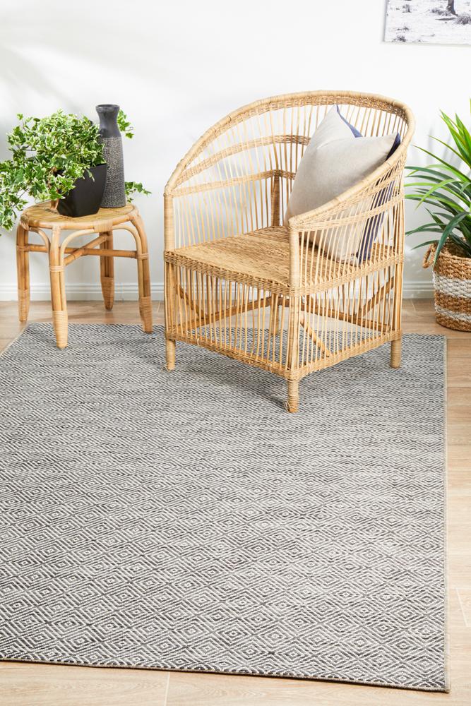 Terrace Grey Outdoor Rug