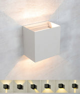 TOCA: Exterior LED Surface Mounted Adjustable Lens Covers Up/Down Lights IP65
