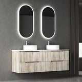 TUSCANA Wall Hung Vanity Oak (All Sizes)