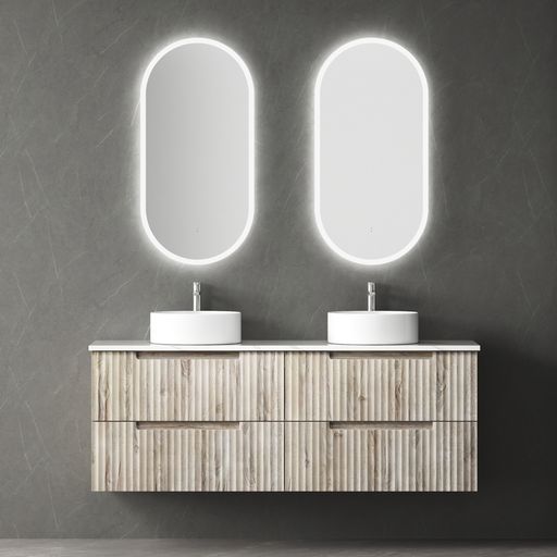 TUSCANA Wall Hung Vanity Oak (All Sizes)