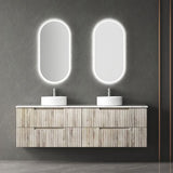 TUSCANA Wall Hung Vanity Oak (All Sizes)
