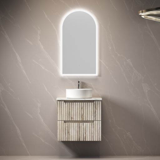 TUSCANA Wall Hung Vanity Oak (All Sizes)