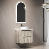 TUSCANA Wall Hung Vanity Oak (All Sizes)
