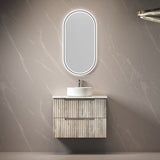 TUSCANA Wall Hung Vanity Oak (All Sizes)