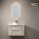 TUSCANA Wall Hung Vanity Oak (All Sizes)