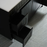 ACACIA SHAKER PVC Floor Vanity 1500 (Single/Double Bowl)