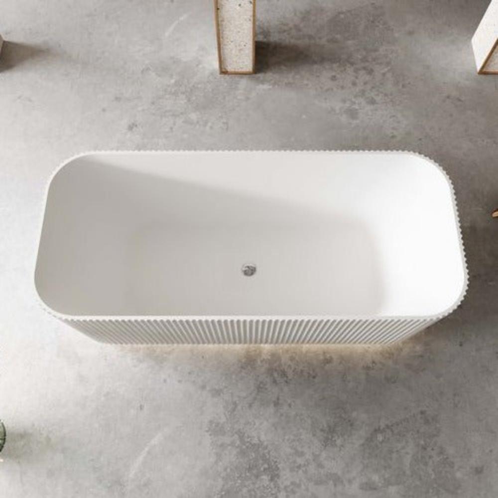 MILANO Free-Standing Bathtub with Non-Overflow (Gloss White) (1500/1700mm)