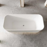 MILANO Free-Standing Bathtub with Non-Overflow (Gloss White) (1500/1700mm)
