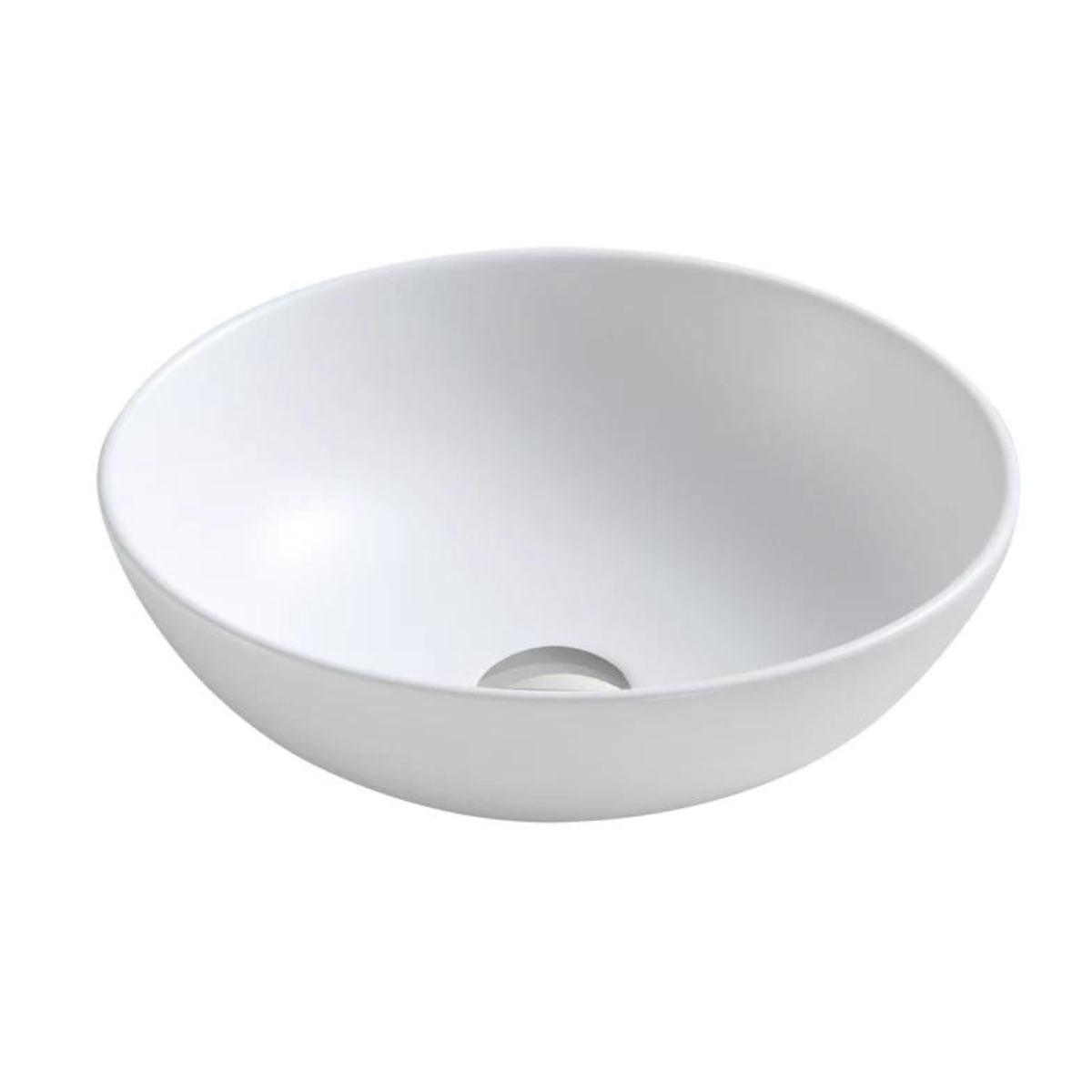 POSEIDON Gloss White Basin (Round: 400x400x130)