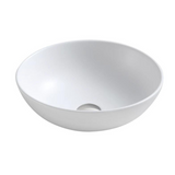 POSEIDON Gloss White Basin (Round: 400x400x130)