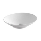 POSEIDON White Ultra Slim Basin (Oval: 500x435x110)