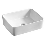 POSEIDON Gloss White Basin (Rectangle: 400x300x130)