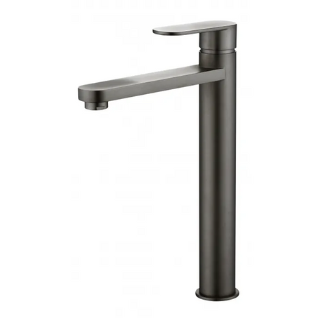 VETTO Tall Basin Mixer - Brushed Gun Metal