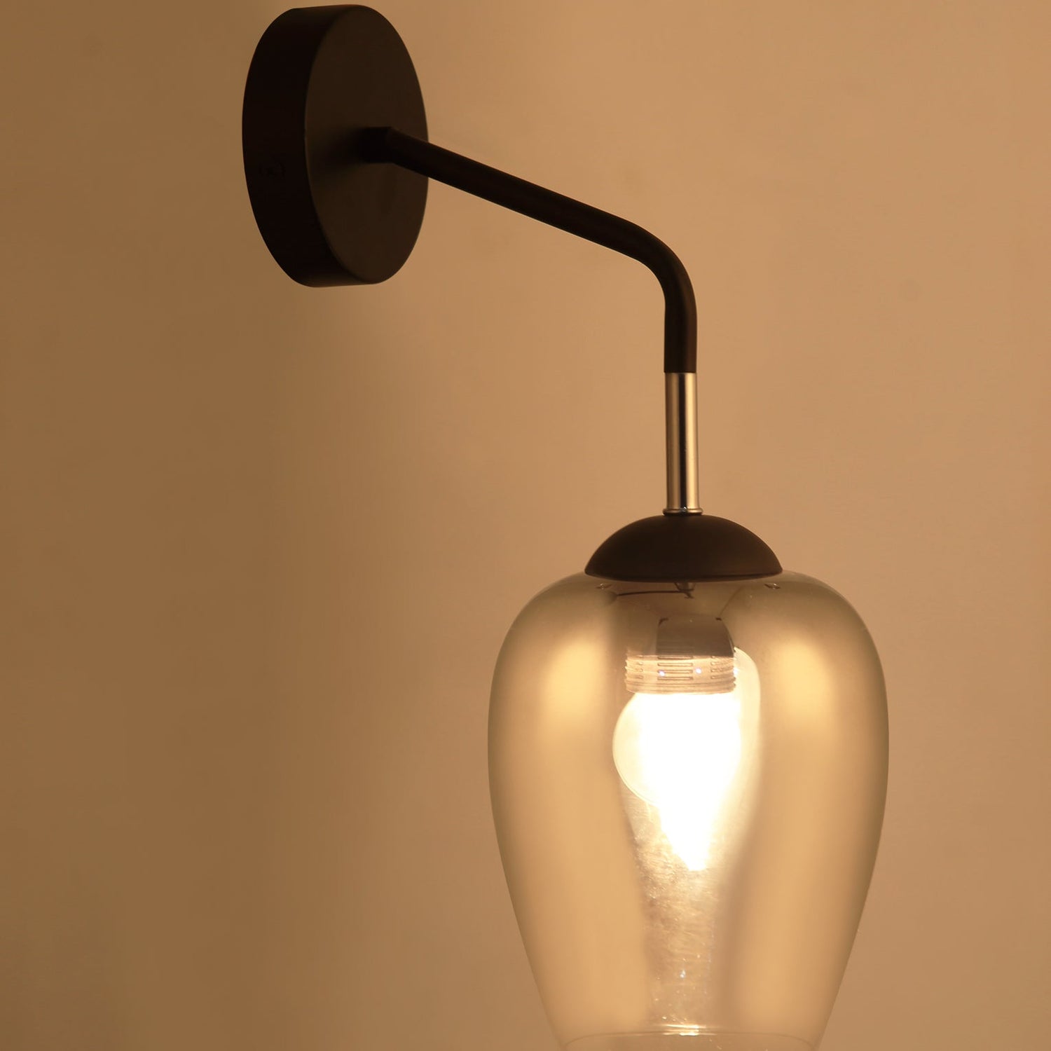 VINUM: Interior Wine Glass Shape with Colour Fading Effect Wall Lights