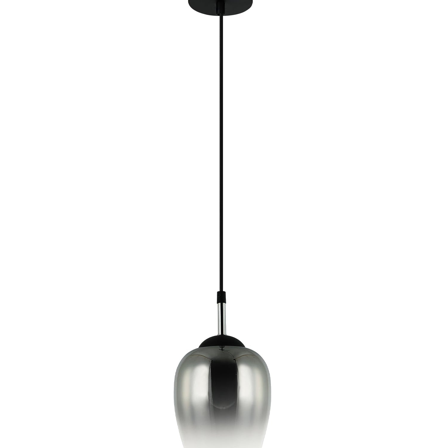 VINUM: Interior Wine Glass Shape Colour Fading Effect Glass Pendant Lights