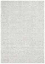 Visions Winter Wish White Modern Rug