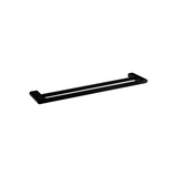 VOG Double Towel Rail 800mm - Black