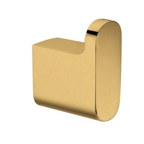 VOG Round Robe Hook - Brushed Brass