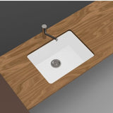  ARETE White Granite Quartz Stone Kitchen Sink 635x470mm