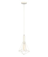BLACKBAND & WHITEBAND: Diamond Shape Bird Cage Pendant Lights