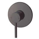 Pentro Round Shower Mixer Tap - Brushed Gun Metal