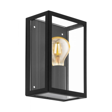Wall Light ALAMONTE1 31 Steel Black