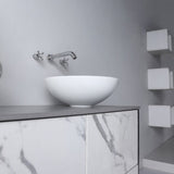 Aulic Argyle White Ceramic Basin (Round: 405x405x145)