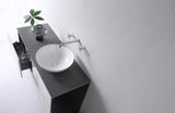 Aulic Argyle White Ceramic Basin (Round: 405x405x145)