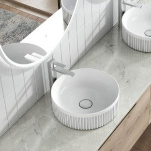 Aulic Lilac Ceramic Basin (Round: 360x360x120)