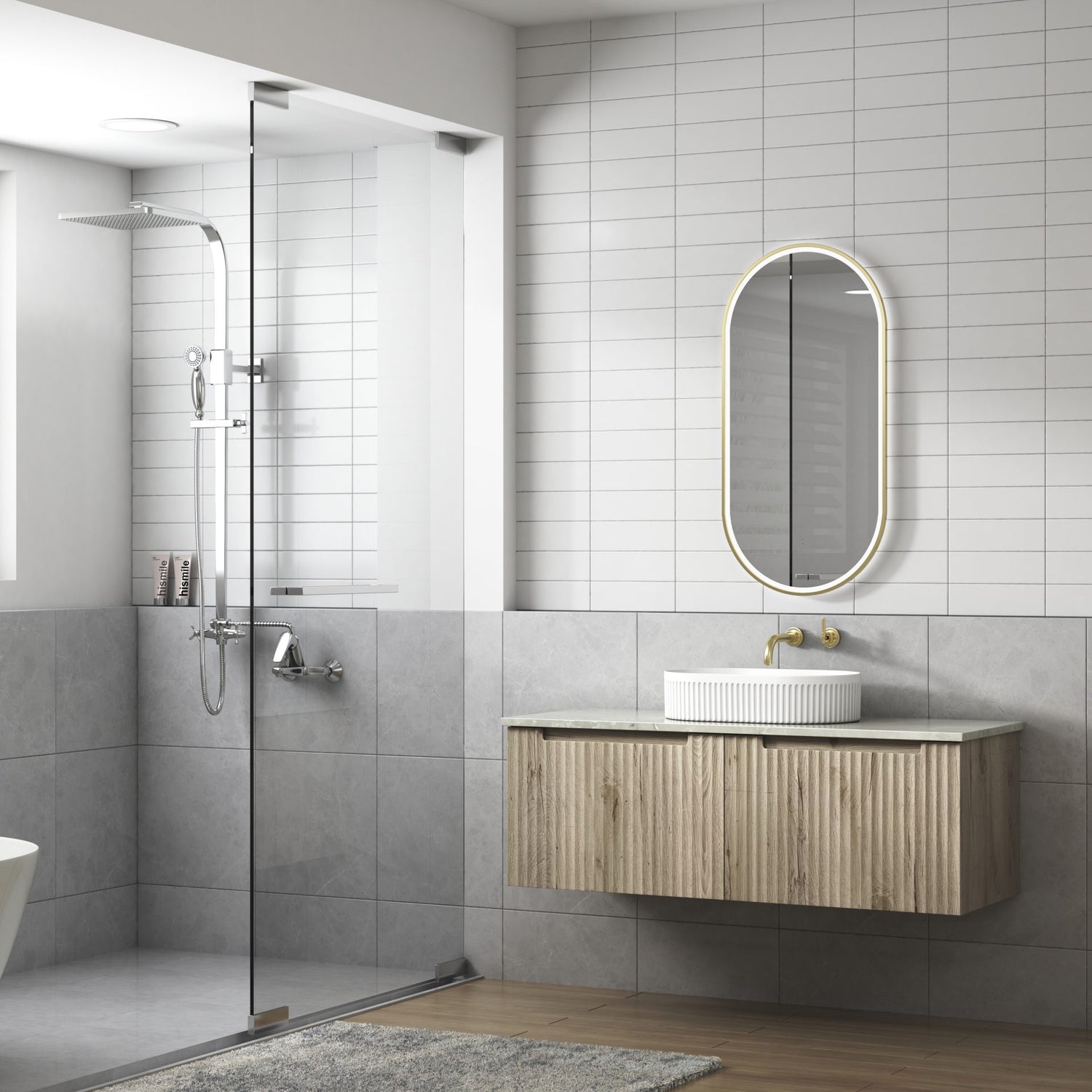 Aulic CADEL Ceramic Basin (Oval: 500x320x120)