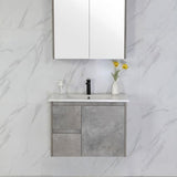 LOLA Wall Hung Vanity Grey (All Size)