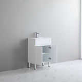 ACACIA SHAKER PVC Floor Vanity 600