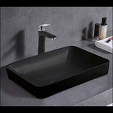 Logan Soft Matt Black Basin (Rectangle: 500x370x140mm)