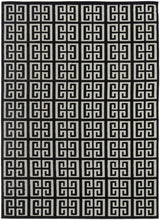 York Brenda Black & Gold Rug