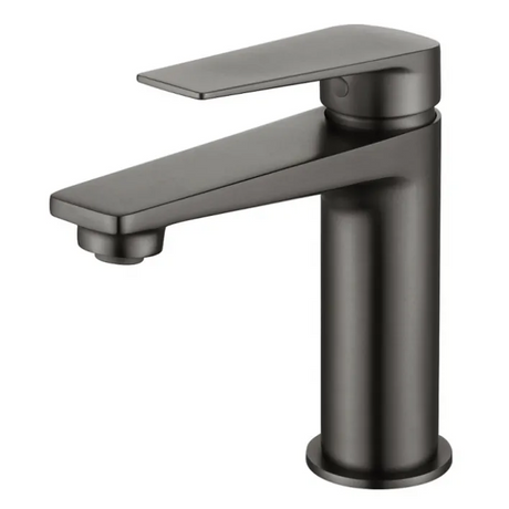 ZEVIO Basin Mixer - Brushed Gun Metal