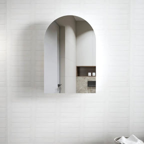 ARCHIE White Shaving Cabinet 900mm with Optional LED