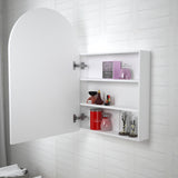 ARCHIE White Shaving Cabinet 900mm with Optional LED