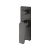 ZEVIO Shower/Wall Mixer with Diverter - Brushed Gun Metal