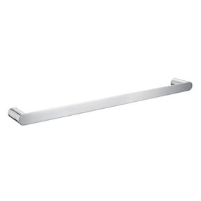Bellino Solid Brass Single Towel Rail 800mm - Chrome