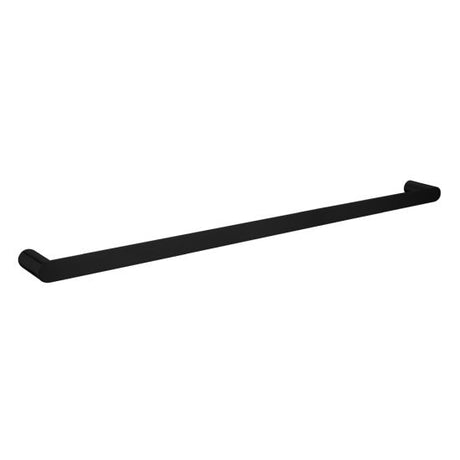 Bellino Solid Brass Single Towel Rail 800mm - Matte Black