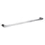 Bellino Solid Brass Single Towel Rail 800mm - Black & Chrome