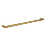 Bellino Solid Brass Single Towel Rail 800mm - Brushed Brass