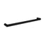Bellino Solid Brass Single Towel Rail 600mm - Matte Black