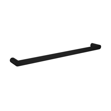 Bellino Solid Brass Single Towel Rail 600mm - Matte Black