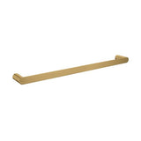 Bellino Solid Brass Single Towel Rail 600mm - Brushed Brass