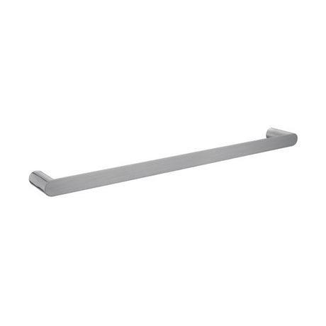 Bellino Solid Brass Single Towel Rail 600mm - Brushed Nickel