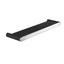 Bellino Towel Shelf - Black & Chrome