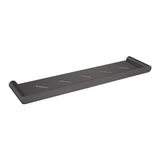 Bellino Towel Shelf - Brushed Gun Metal