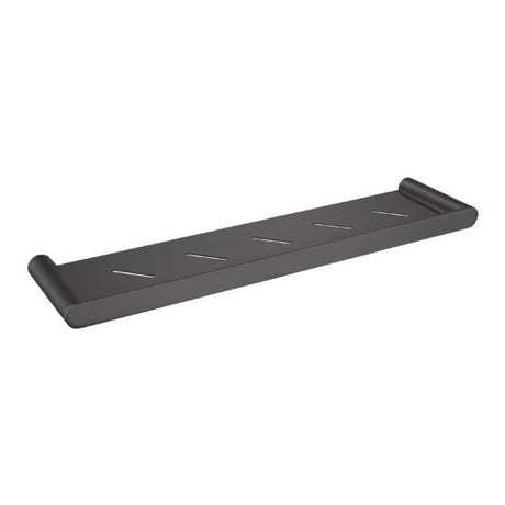 Bellino Towel Shelf - Brushed Gun Metal